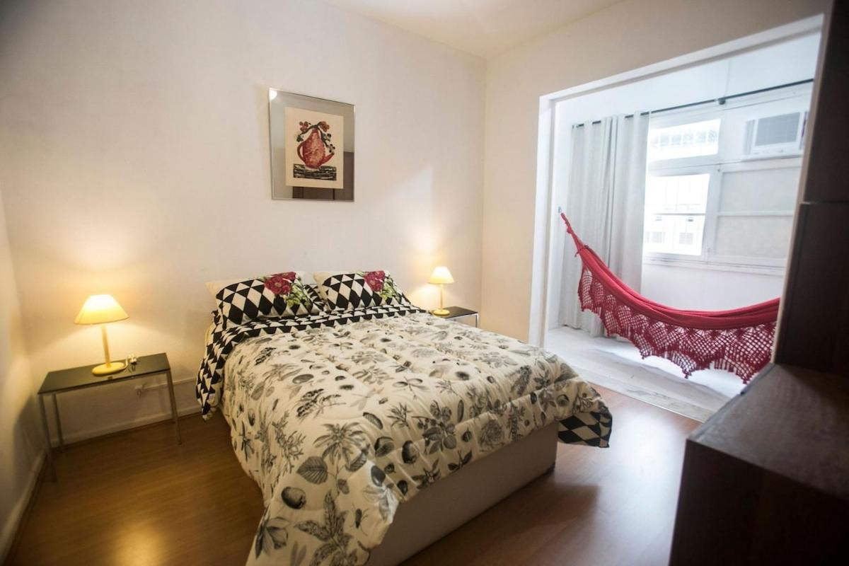 Апартаменты 2 Quartos Em Copacabana 200 Metros Da Praia Рио-де-Жанейро Экстерьер фото